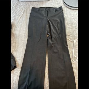 Ann Taylor charcoal grey suit pants